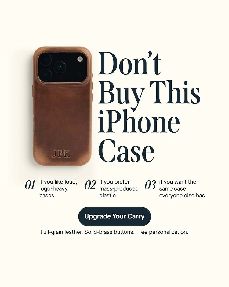 Don't buy this ad example